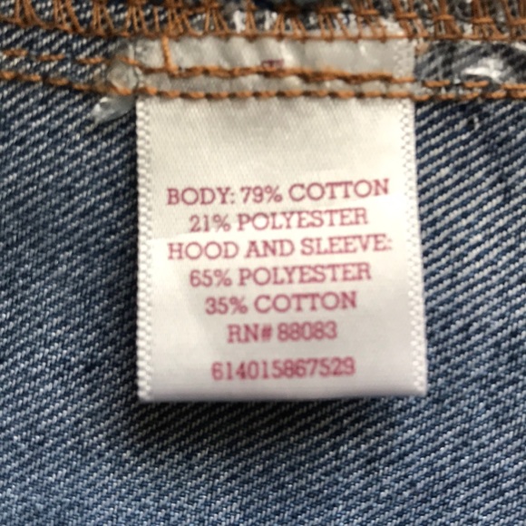 XS Cropped Jean Jacket - Picture 4 of 4